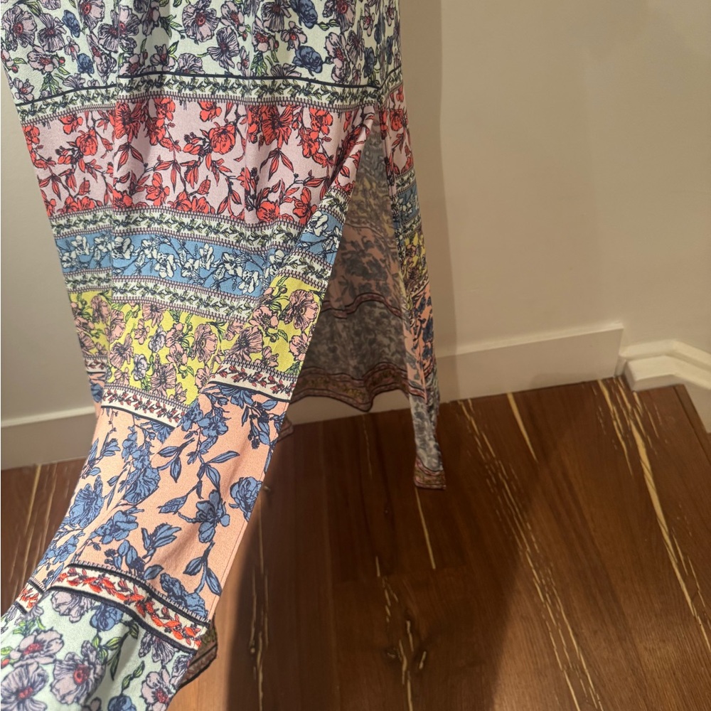 Alice + Olivia dress Multicolor Long Sleeve empire waist w. side openings. S 10. - Picture 14 of 15